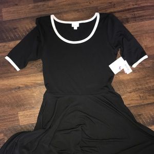 LuLaRoe Black Nicole Dress